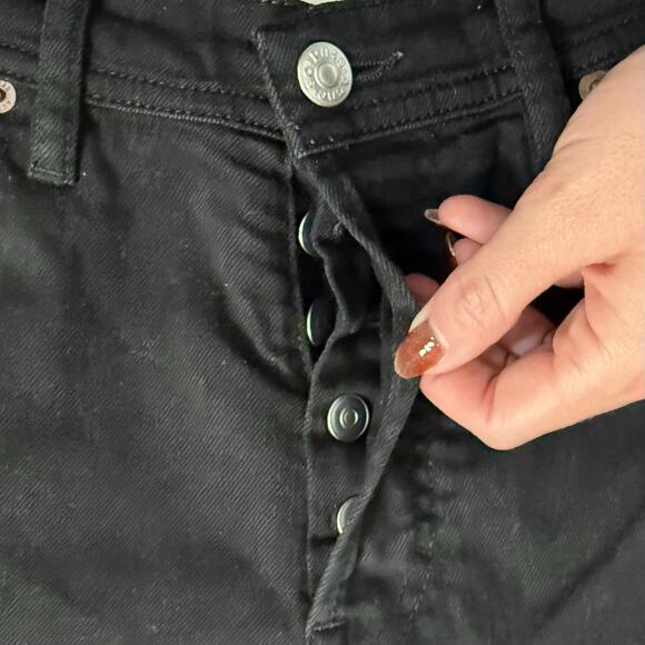 Acne Studios Bla Konst River Stay Black Wash Stretch Men's Jeans size 31 / 30 - Picture 12 of 12